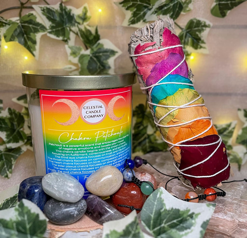 Gift Set - Patchouli Chakra | Celestial Candle Company